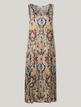 Image sur Robe midi avec imprimé