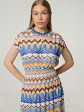 Image sur Robe midi avec imprimé