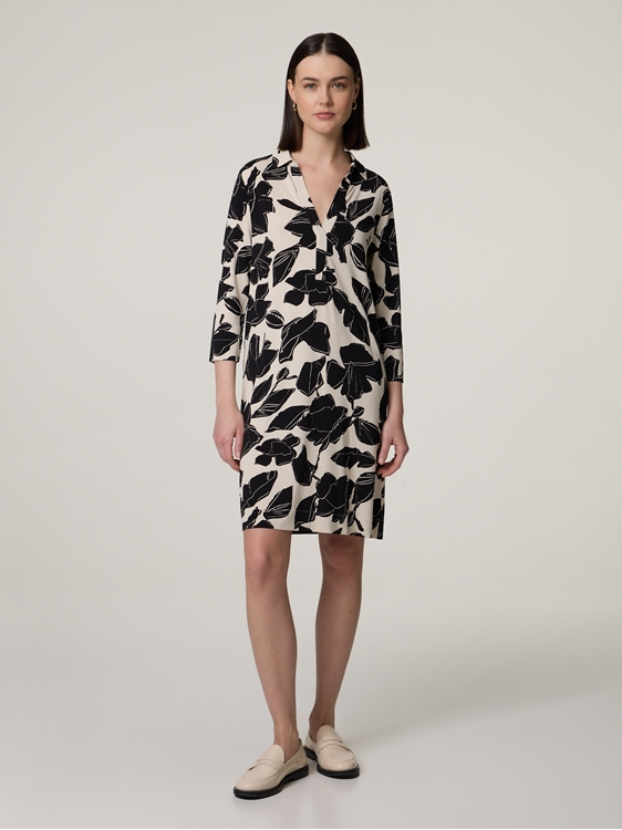 Image sur Robe midi avec imprimé