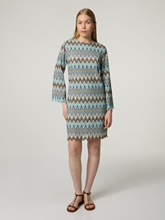 Bild von Kleid mit Lochstickerei