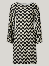 Image sur Robe midi à motifs