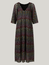 Image sur Maxi robe à motifs