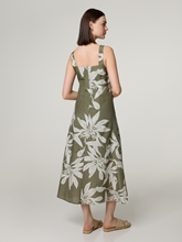 Image sur Robe midi imprimée