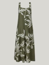 Image sur Robe midi imprimée