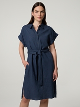Image sur Robe midi en lin