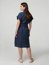 Image sur Robe midi en lin