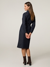 Image sur Robe midi en denim