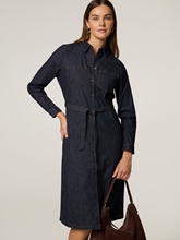 Image sur Robe midi en denim