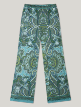 Bild von Weite Hose mit Paisley-Print