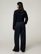 Bild von Bundfaltenhose mit Wolle