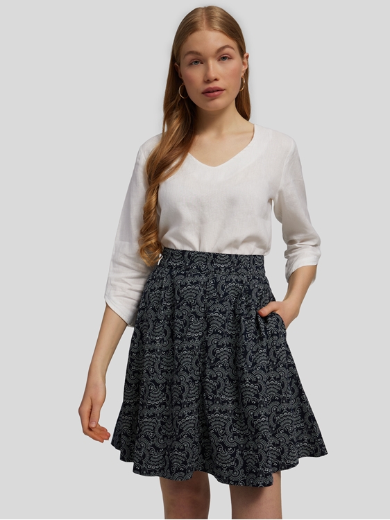 jupe avec elastique a la taille