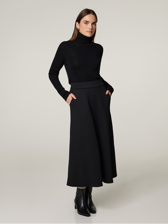 Image sur Jupe midi  en jersey