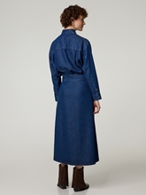 Bild von Midijupe aus Denim CICOLT