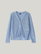 Bild von Strickjacke aus Leinen