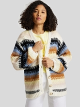 Bild von Strickjacke mit Streifen