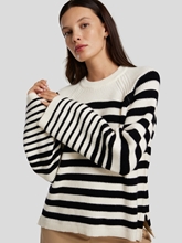 Bild von Pullover mit Streifen