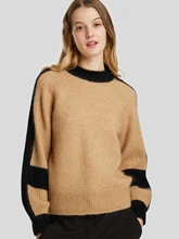 Bild von Strickpullover mit Kontraststreifen BERA