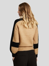 Bild von Strickpullover mit Kontraststreifen BERA