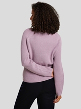 Bild von Strickpullover mit Stehkragen