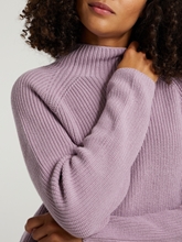 Bild von Strickpullover mit Stehkragen