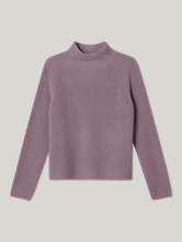 Bild von Strickpullover mit Stehkragen