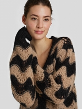 Bild von Strickjacke in Lochstrick TARIN