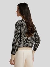 Bild von Strickjacke im Animal-Print JARA