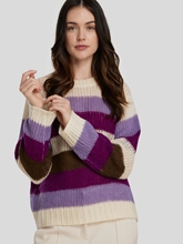 Image sur Pull tricoté en laine mélangée