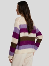 Image sur Pull tricoté en laine mélangée