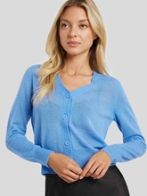 Bild von Strickjacke aus Schurwolle-Mix