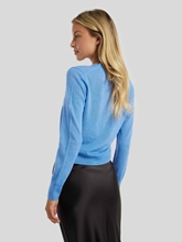 Bild von Strickjacke aus Schurwolle-Mix