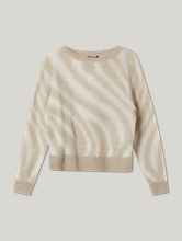 Image sur Pullover en maille à motifs