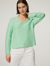 Image sur Pull maille en coton