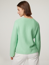 Image sur Pull maille en coton