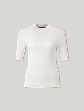 Bild von T-Shirt aus Feinstrick