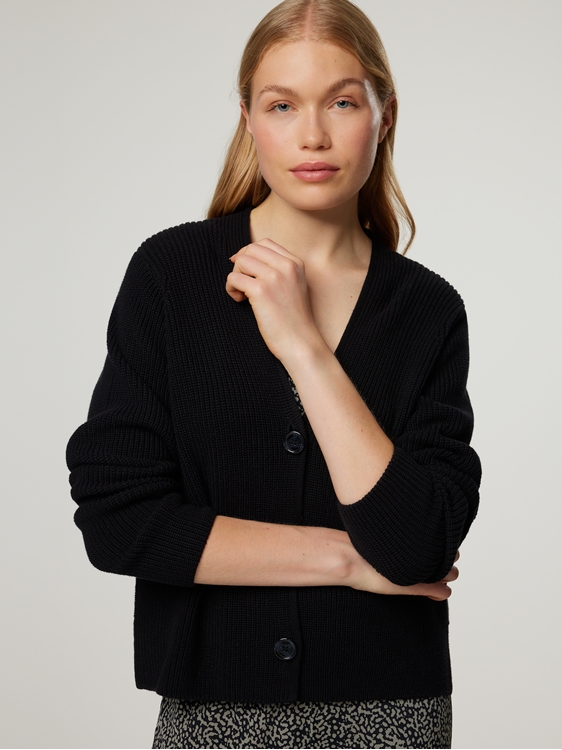 Image sur Cardigan en tricot de coton