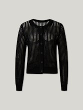 Bild von Lochstrickjacke