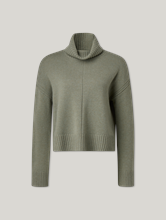 Image sur Pull à côtes et col roulé