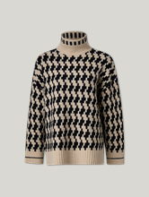 Bild von Rollkragenpullover aus Wolle