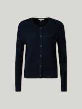 Bild von Strickjacke aus Baumwolle