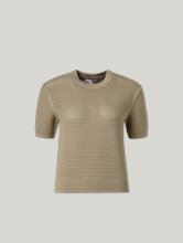 Bild von Strickshirt mit Baumwolle