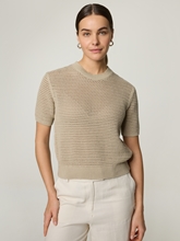 Bild von Strickshirt mit Baumwolle