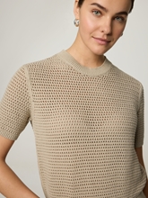Bild von Strickshirt mit Baumwolle