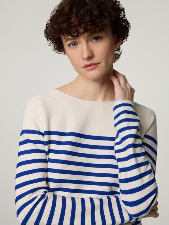 Image sur Pull en tricot de coton