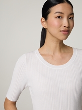 Bild von Strickshirt mit Rippen