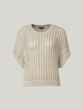 Image sur T-shirt en tricot avec coton