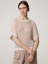 Bild von Strickshirt mit Baumwolle