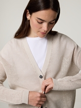 Image sur Veste en tricot ajouré