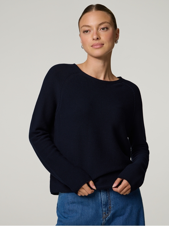 Image sur Pull en maille avec coton