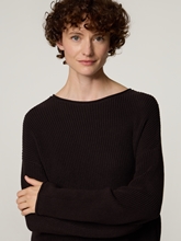 Image sur Pull en coton tricoté